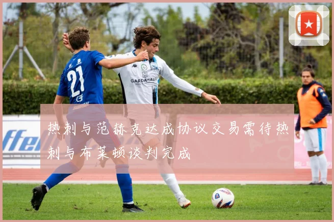 热刺与范赫克达成协议交易需待热刺与布莱顿谈判完成